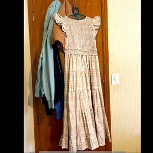 Storia Plaid Dress NWT